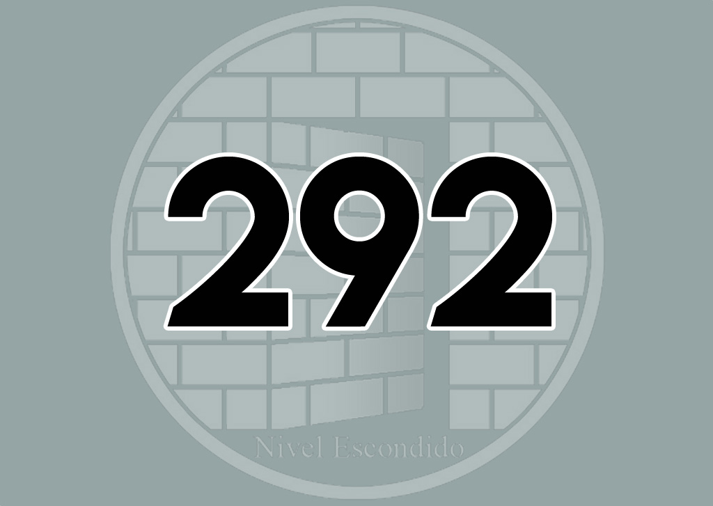 292 – Nivel Escondido